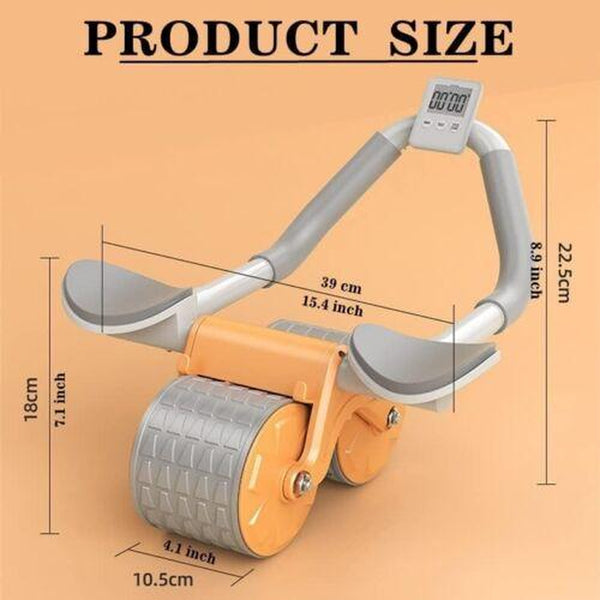 Automatic Rebound Ab Roller Wheel Exercise Equipment