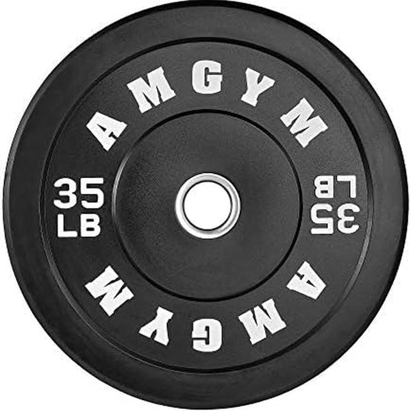 LB Bumper Plates Olympic Weight Plates, Bumper Weight Plates, Steel Insert, Strength Training.