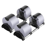 NUOBELL Adjustable Dumbbell Set 5-80 Lbs