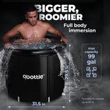 Premium Portable Ice Bath Tub for Athletes - Inflatable Cold Plunge Tub for Recovery & Polar Recovery Experience for Indoor and Outdoor Use