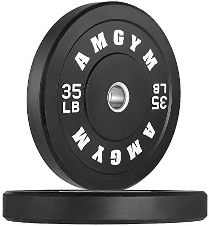 LB Bumper Plates Olympic Weight Plates, Bumper Weight Plates, Steel Insert, Strength Training.