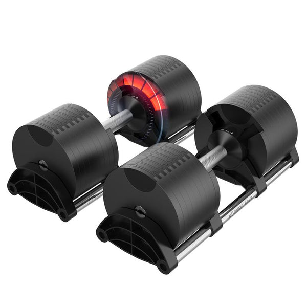 NUOBELL Adjustable Dumbbell Set 5-80 Lbs