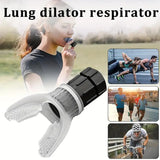 Breathing Trainer-Portable Easy to Clean-Breathing Exercise Device for Lungs-Ergonomic Mouth Bite Device for Adult-Lung Trainer-Adjustable