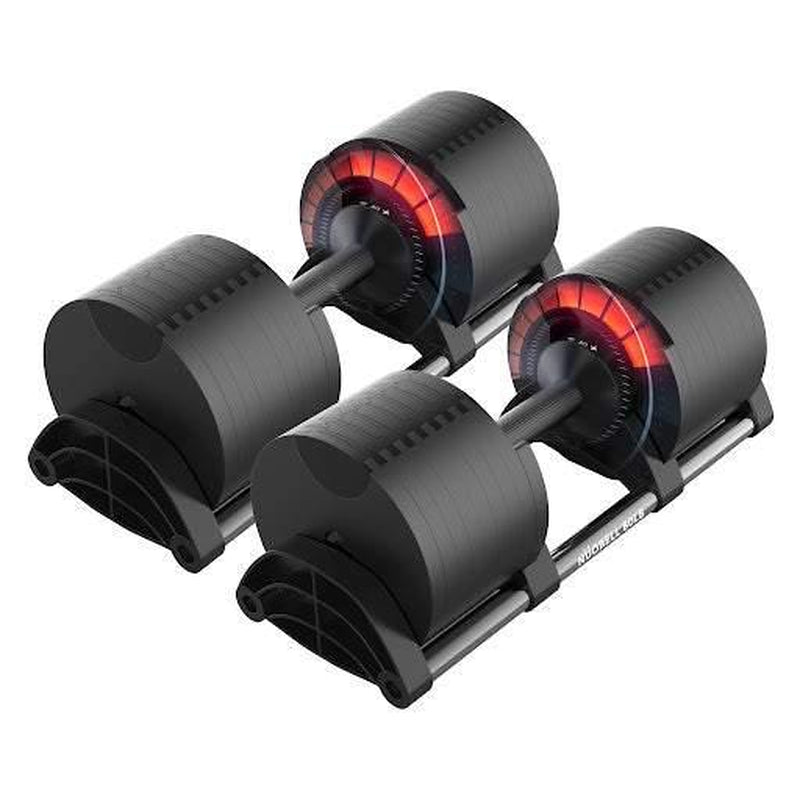 NUOBELL Adjustable Dumbbell Set 5-80 Lbs